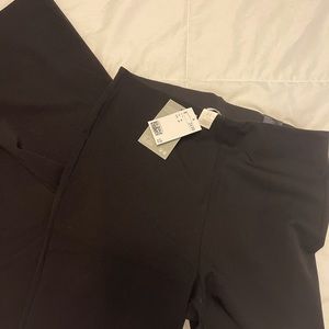 NWT H&M black flair pants sz 10